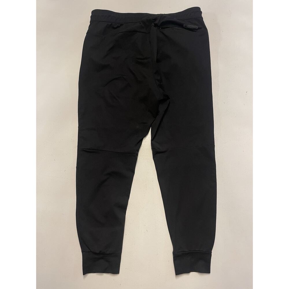 American Eagle Active Flex Jogger Sweat Pants Tapered Pockets Mens Large Black - Picture 2 of 13